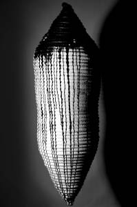 chrysalis, 2014_synthetic rope/acrylic/resin_55x55x170